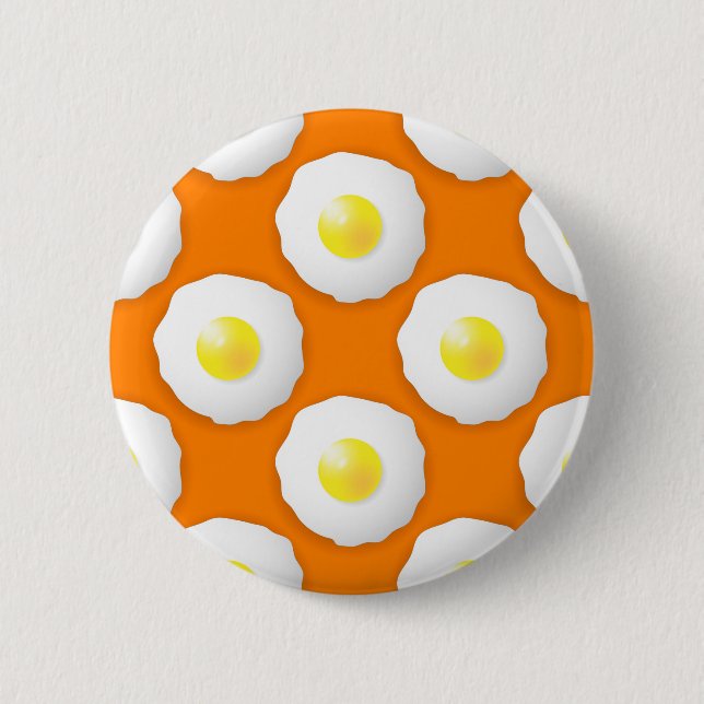 9632Eggs Pattern 2 Inch Round Button (Front)