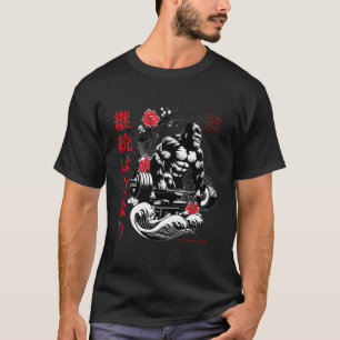 96.4 Silverback Gym Apparel, Body Building, Strong T-Shirt