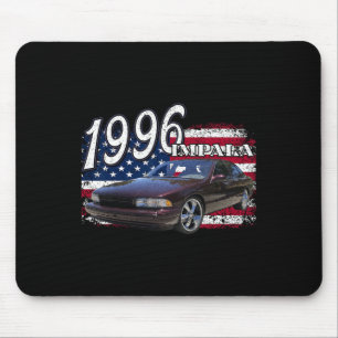 96 Impala Lowrider Ss 4th Of July American Mouse Pad