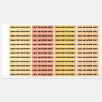 96 Tamper-evident Seal Honey Jar Lid Security