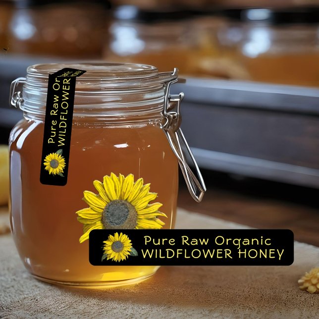 96 Tamper-evident Seal Wildflower Honey SUNFLOWER (Creator Uploaded)