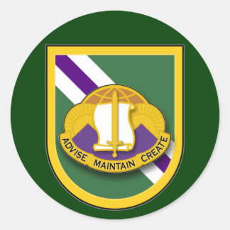 96th Civil Affairs Bn - Airborne flash stickers