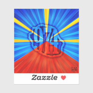 974 Reunion Island - Reunion flag