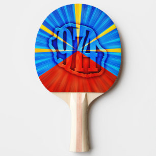 974 Reunion Island - Reunion flag Ping Pong Paddle