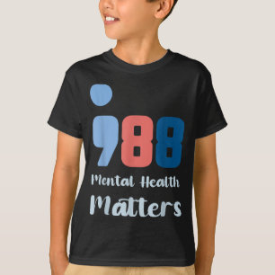 988 mental health prevention awareness T-Shirt