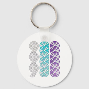 988 Suicide Prevention Awareness Mental Health Ret Keychain