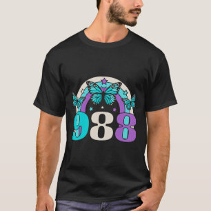 988 Suicide Prevention Awareness Mental Health Ret T-Shirt