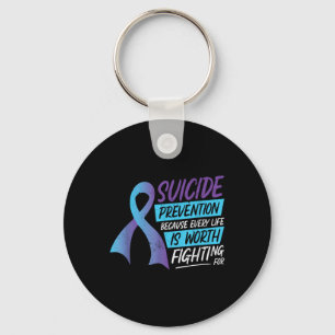 988 Suicide Prevention Awareness Month Mental Heal Keychain