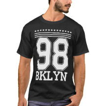 98 BKLYN Brooklyn Vintage Varsity Graphic T-Shirt
