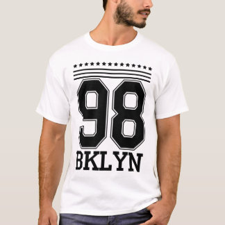 98 BKLYN Brooklyn Vintage Varsity Graphic T-Shirt
