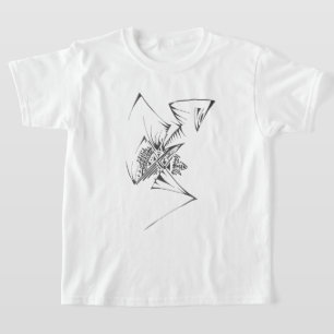 98 Black White Abstract Tribal Tattoo Art T-Shirt