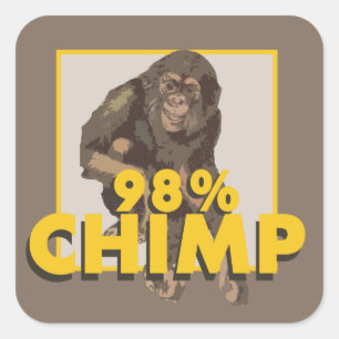 98% Chimp Sticker