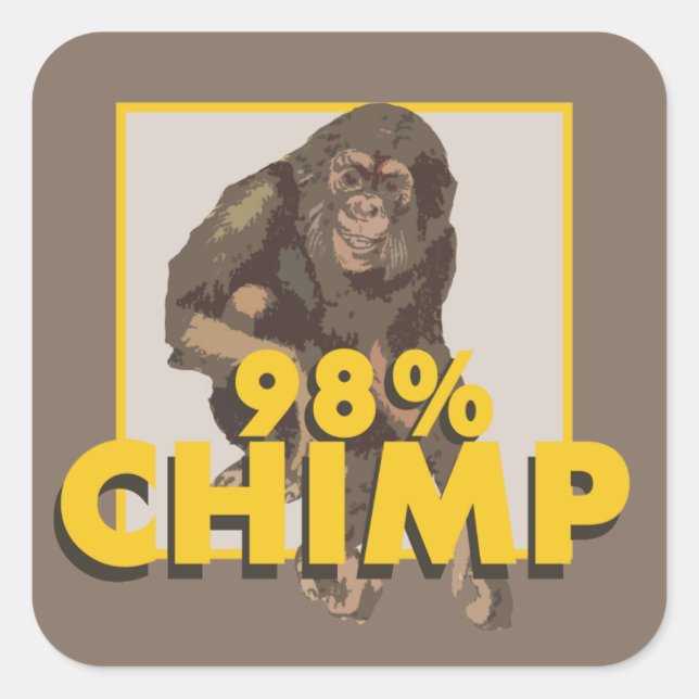 98% Chimp Sticker (Front)
