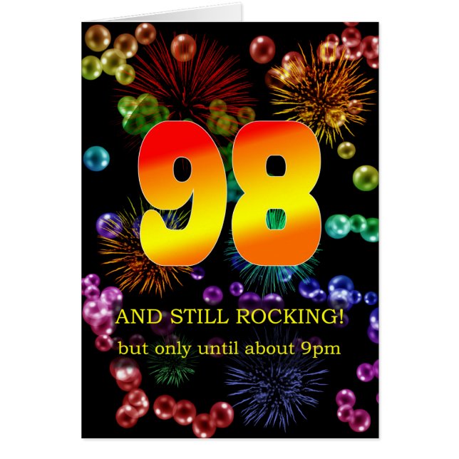 98th Birthday Still Rocking (Front)