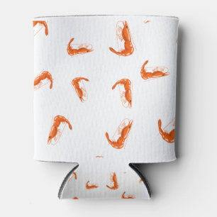9954Shrimp Pattern Can Cooler