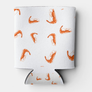 9954Shrimp Pattern Can Cooler