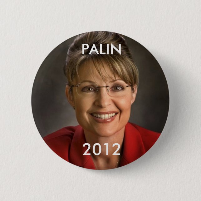 996-0119, PALIN, 2012 2 INCH ROUND BUTTON (Front)
