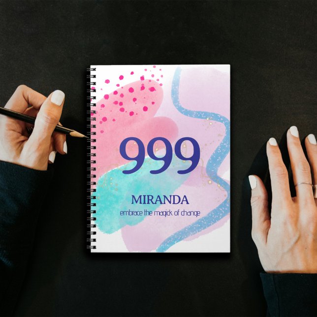 999 Angel Number Spiritual Rebirth Manifestation Notebook (999 Angel Number Spiritual Rebirth Manifestation Notebook Journal)