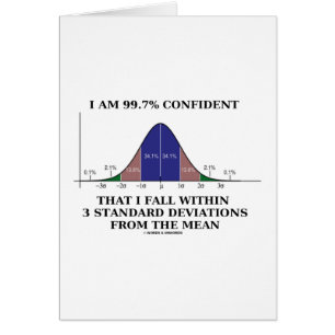 99,7% De Confiance Dans Les 3 Écarts Standard Sign