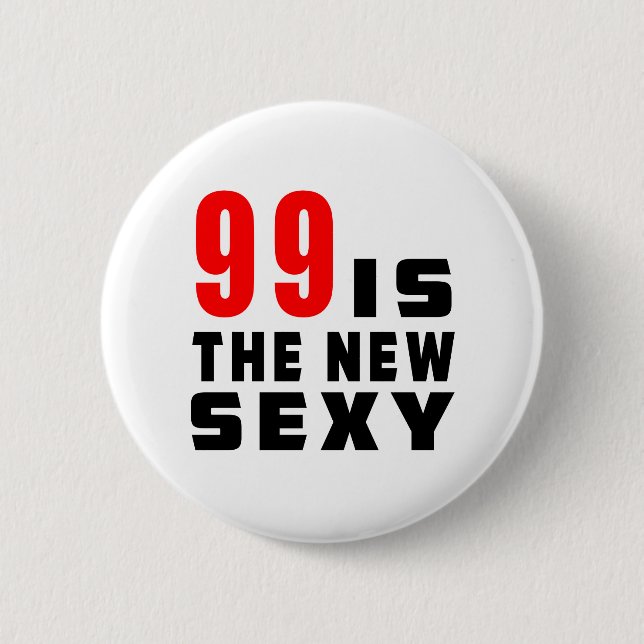 99 birthday designs 2 inch round button (Front)