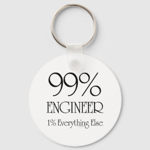 99% Engineer Keychain