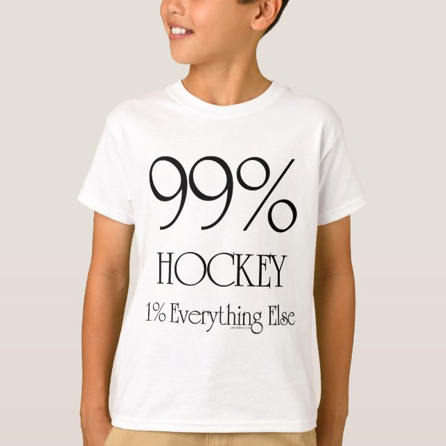 99% Hockey T-Shirt (Front)