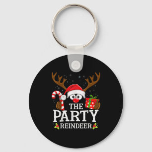 99 Matching Christmas Reindeer Squad Christmas Mat Keychain