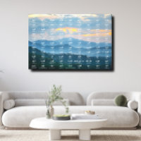 99 Names Of Allah Stretched Canvas Print