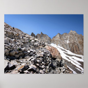 99 or 87 Switchbacks to Mt Whitney 2 Poster