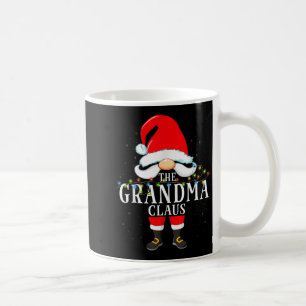 99 Santa Claus Matching Family Pajama Grandma Clau Coffee Mug