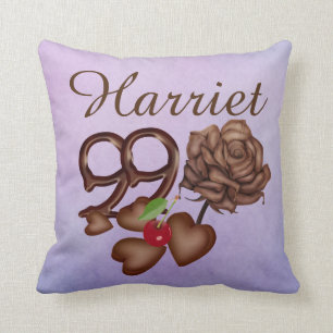 99th birthday Harriet pillows