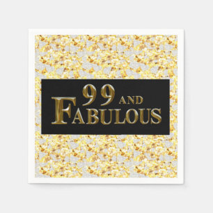 99th  Birthday  Napkin