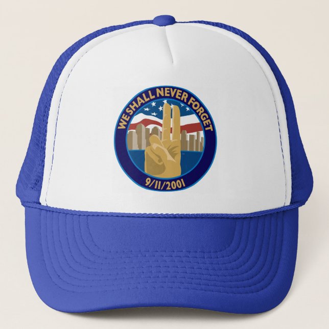 9/11 casquette commémoratif de symbole (Devant)