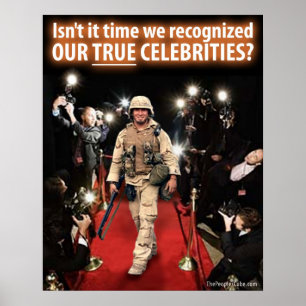 9/11 Guerre - Véritables célébrités : Affiche de p