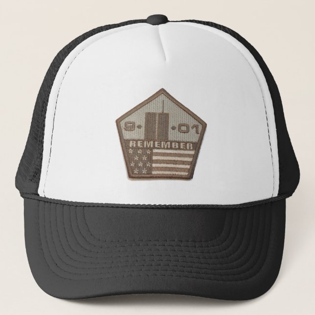 9/11 Memorial Pentagon Patch Trucker Hat (Front)