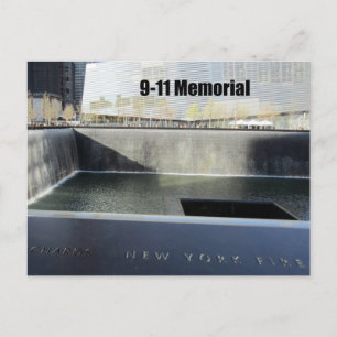 9-11 Memorial Postcard
