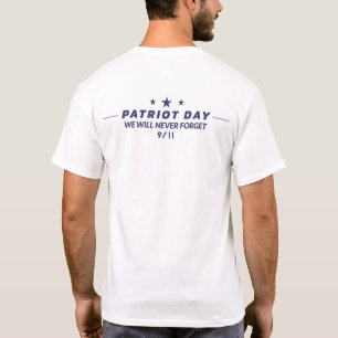9/11 Memorial - We Will Never Forget T-Shirt