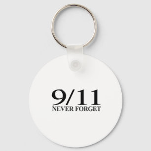 9/11 Never Forget Keychain