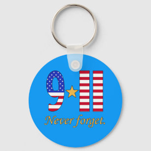 9-11 Never Forget Products Keychain