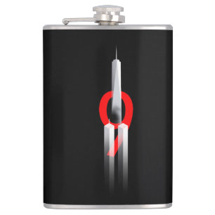 9 11 Never Forget Remember 9.11.2001  Memorial Hip Flask