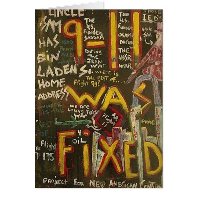 9-11 Was Fixed Black (Front)