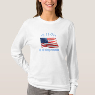 9-11 We Will Always Remember T-Shirt
