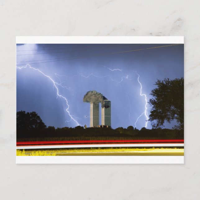 9-11 We Will Never Forget Postcard (Front)