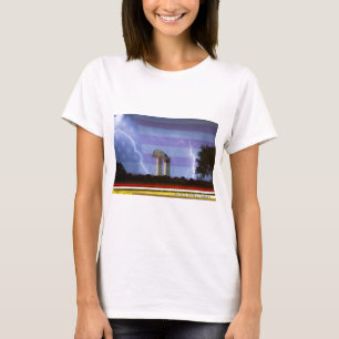 9-11 We Will Never Forget Poster T-Shirt