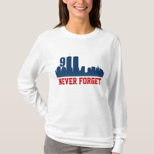 9/11 WTC - Never Forget Commemorative Tshirts