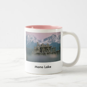 9. 300-100 Sand Tufa & Blurred Surround 7-98, 9... Two-Tone Coffee Mug