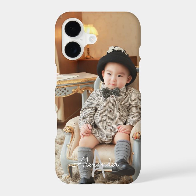 $9.50 Custom Photo and Text Phone Case BUDGET (Back)
