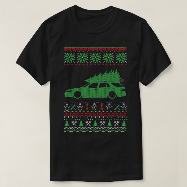 9-5 Combi Sweat moche de Noël (Design devant)