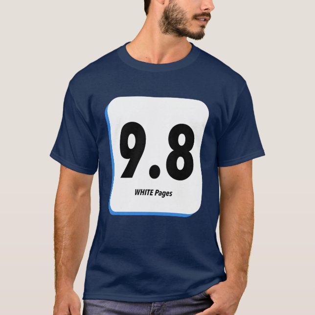 9.8 Near Mint Comic Book T-Shirt (Front)