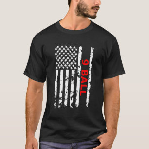 9 Ball Pool Table Billiards Gift T-Shirt